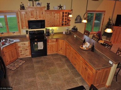 This is the kitchen as viewed from the step area g