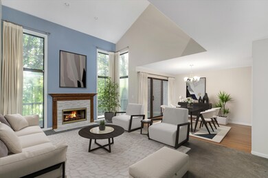 Virtual Staged living room - Boulder