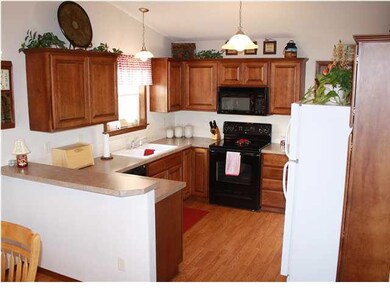 The Kitchen is bright yet warm. What a joy to cook