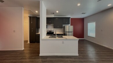 Kitchen area front view