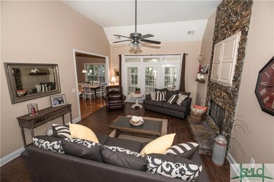 Living room view from foyer