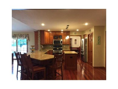 Kitchen. Custom kitchen addition adds tons of spac