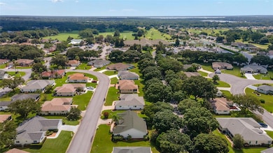 Side aerial with The Horizon Center & Liberty Grill within walking distance.