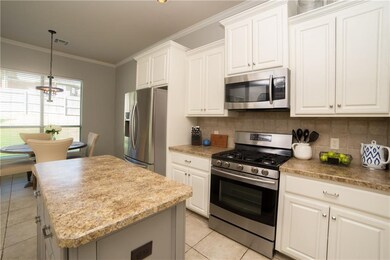 Beautifully updated kitchen. Freshly painted white