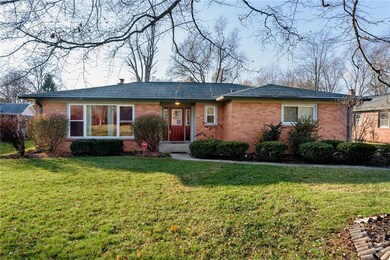 Great curb appeal!  Mature landscaping lines the sidewalk that leads your guests to the covered front porch.  Generous setback from the street... 