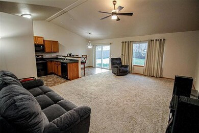 Entrance to living room.