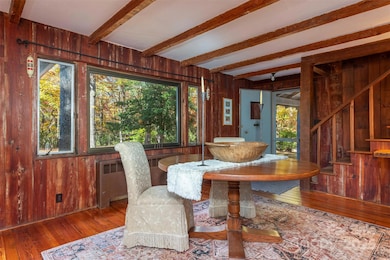 A second dining space for larger gatherings