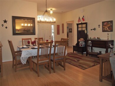 Dining room and front entry