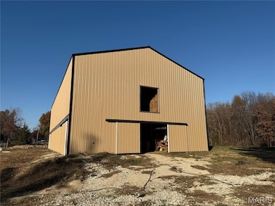 View of pole building