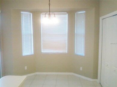 Breakfast Nook eating area with closet pantry