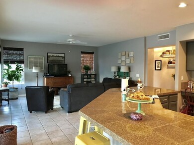 Kitchen view of family room