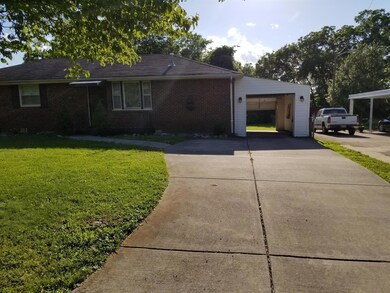 Driveway Leading to Garage
