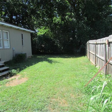 Backyard on the side