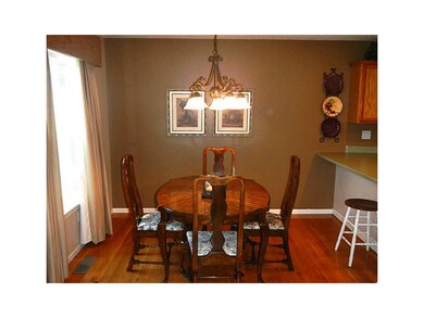 Dining Area. Formal dining, new hardwood floors!
