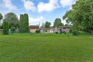 View from back edge of property.