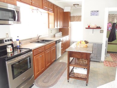 Updated kitchen with pantry.