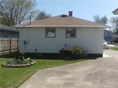 Exterior Back. Siding is in lovely condition. Exte
