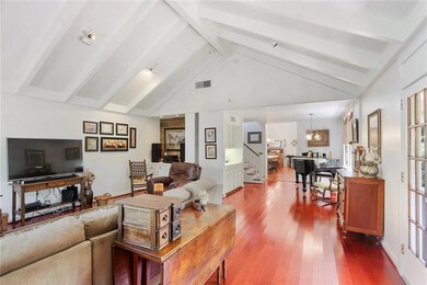 Looking back to the kitchen and the dining room, n