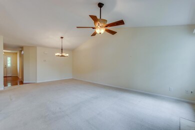 Open Concept Family room with combined Dining area