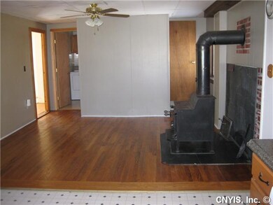 Dining Room. Dining area just off kitchen with woo