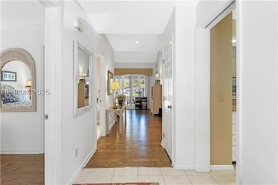 Entryway View Into The Home To The Back Lagoon Vie