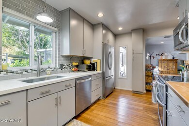Bonita kitchen with under mount sink and
