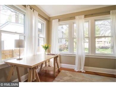 Main floor sun room would make a great office, gue