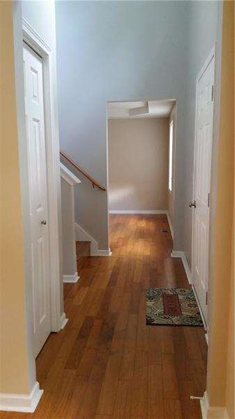 Inviting Foyer Entrance. Beautiful Wood Flooring!