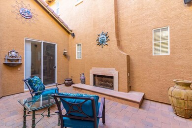 Atrium Fireplace