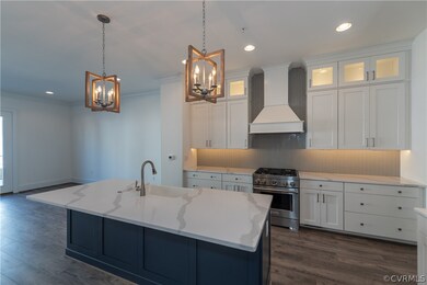 Home under construction. Photo of a similar home i