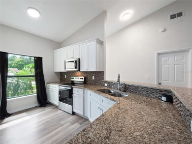 Beautiful granite countertops perfect for preparing MEALS!
