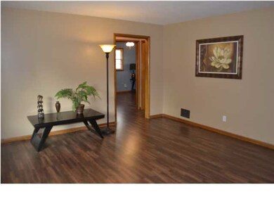 Living room on the main level.