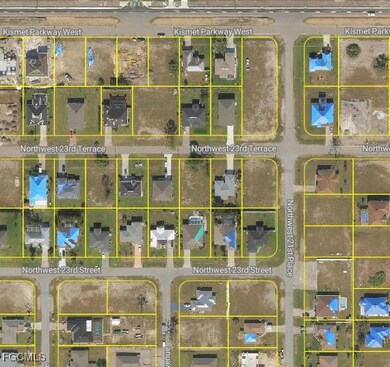 Map / location with property boundaries highlighted