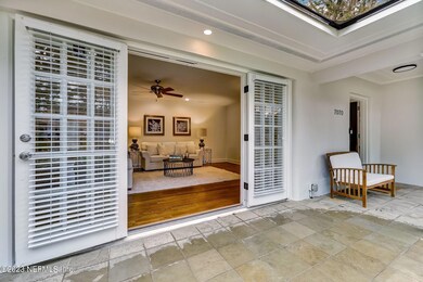 3 Courtyard Front Porch w French Doors