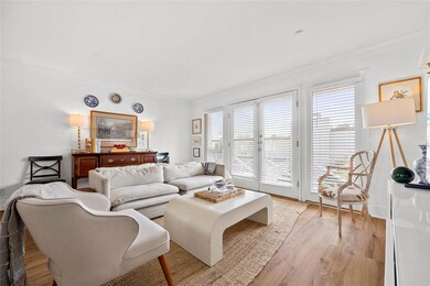 Living room filled with light