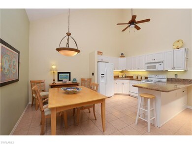 Spacious dining areas