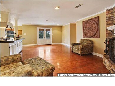 not pictured is the wood burning fireplace that is