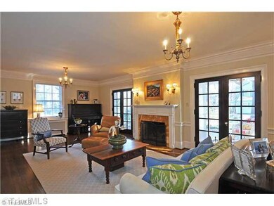 Living Room. Formal Living Room with Fireplace