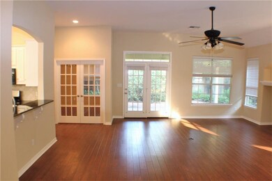 This view is from the foyer.