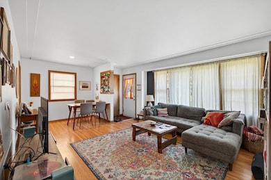 Living room/dining space.