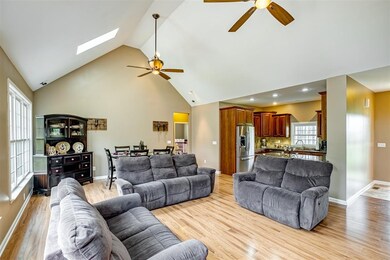 Open concept living 