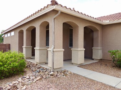 Lovely covered porch