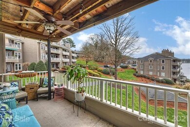 Spacious covered back porch