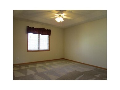 Master Bedroom. Large master bedroom with tray cei