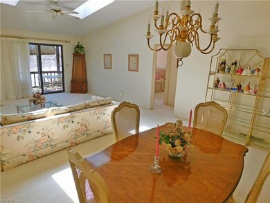 Formal dining room, open to the living room -- per