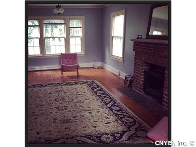 Living Room. Front to back living room with roches