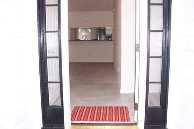 Entering into Open Floor Plan