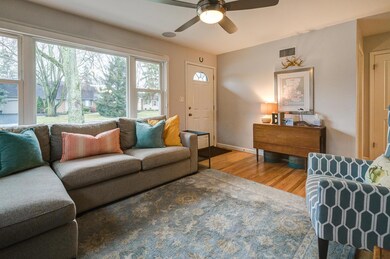 Front Entry & Living Room