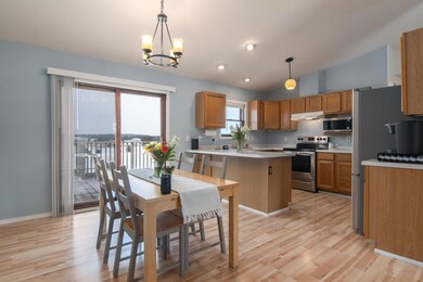 Kitchen ,dining with breakfast bar