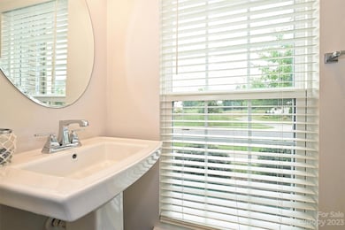 First floor half bath